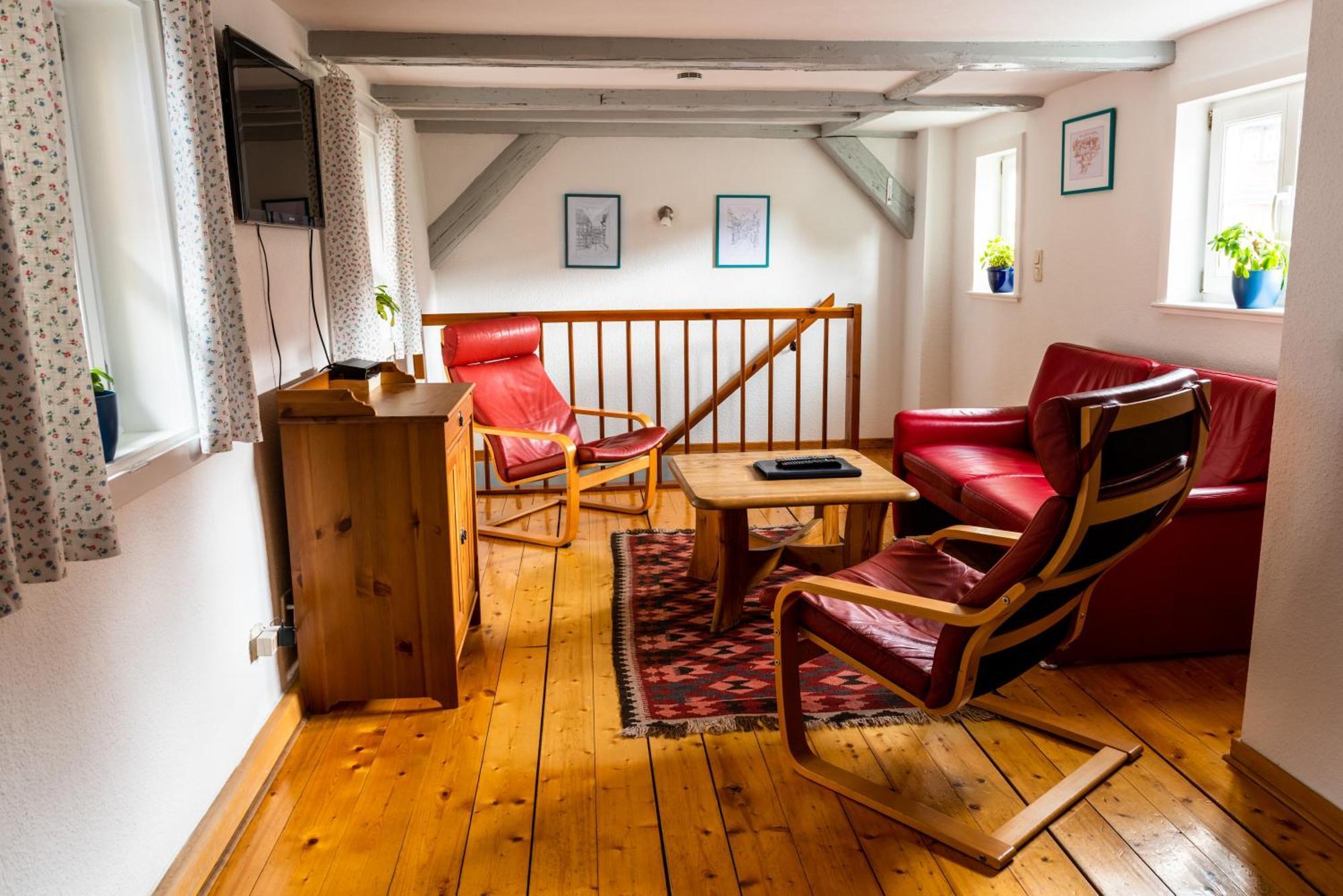 Fachwerkhotel - Ferienhaeuser Vorhof Zur Hoelle Quedlinburg Exteriör bild