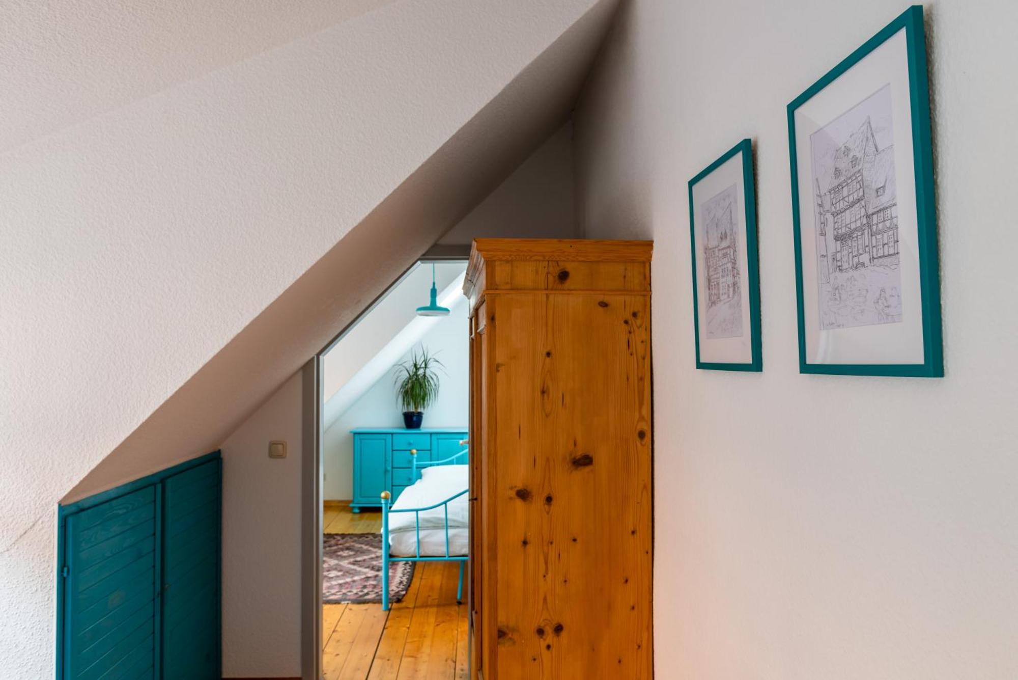 Fachwerkhotel - Ferienhaeuser Vorhof Zur Hoelle Quedlinburg Exteriör bild